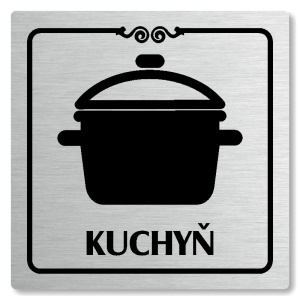 Kuchyň, 118x118mm, stříbrná, Texas